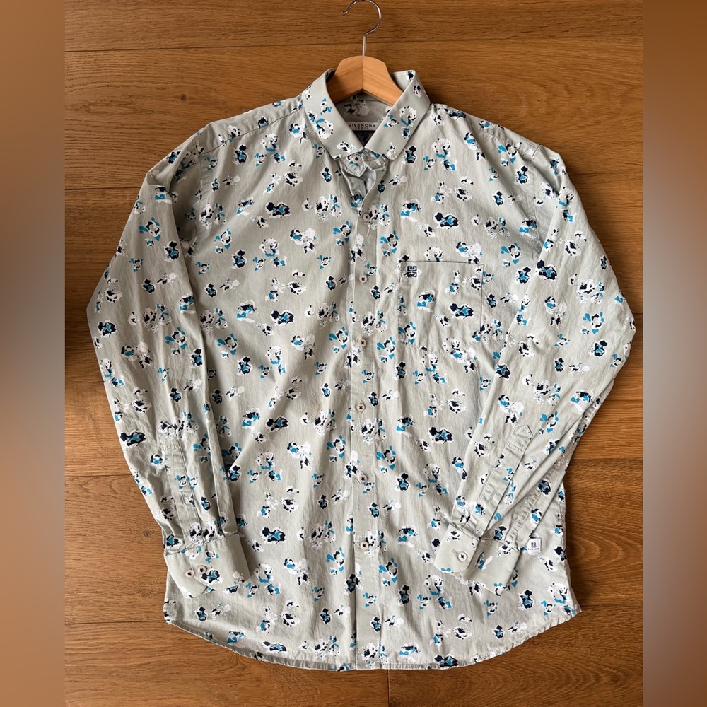 Givenchy Floral Dress Shirt Size 42